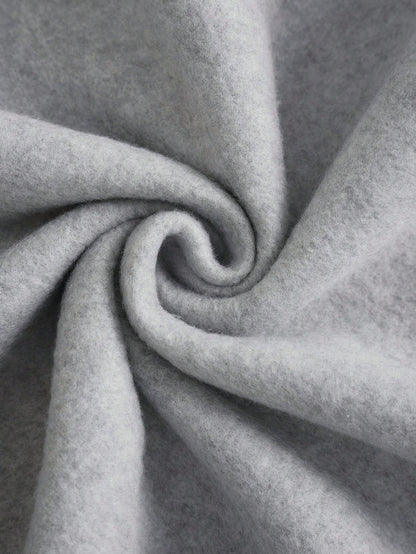 SXV Letter Graphic Thermal Lined Sweatshirt Pullover Fall Outfit