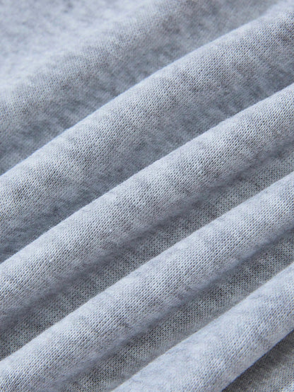 SXV touch my coffee Cartoon & Slogan Graphic Drop Shoulder Sweatshirt