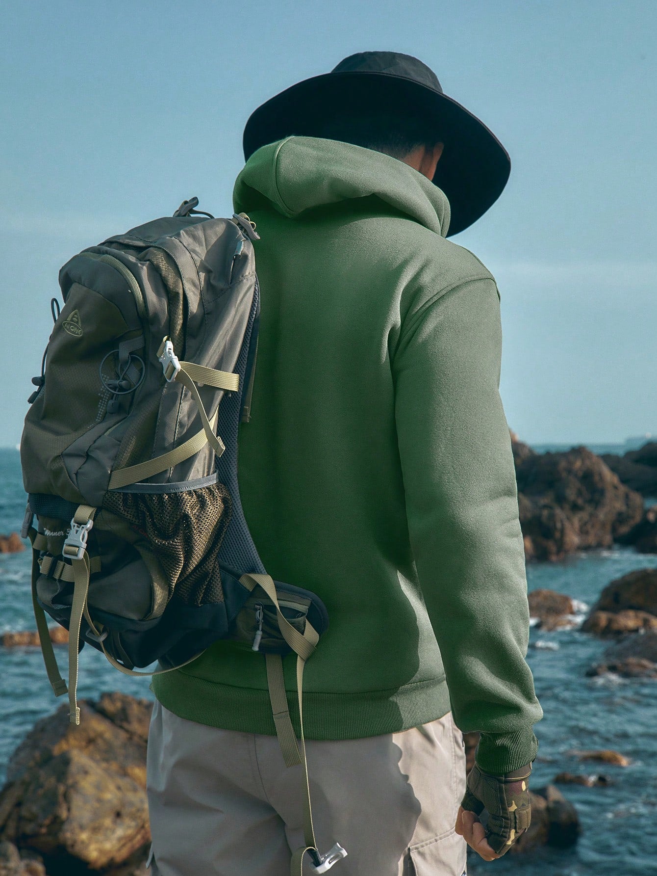 SXV 'NATURE POWER’ Printed Cool Aesthetic Sweatshirt Hoodie