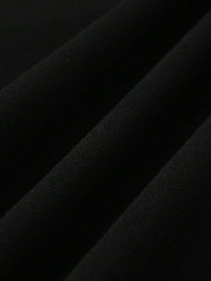 SXV Men's Letter Print Crew Neck Long Sleeve Casual Loose Fit Sweatshirt