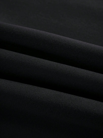 SXV etter Printed Round Neck Long Sleeve Casual Sweatshirt