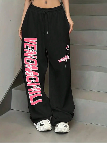 SXV VENOM CHILI  Print Straight Leg Sweatpants