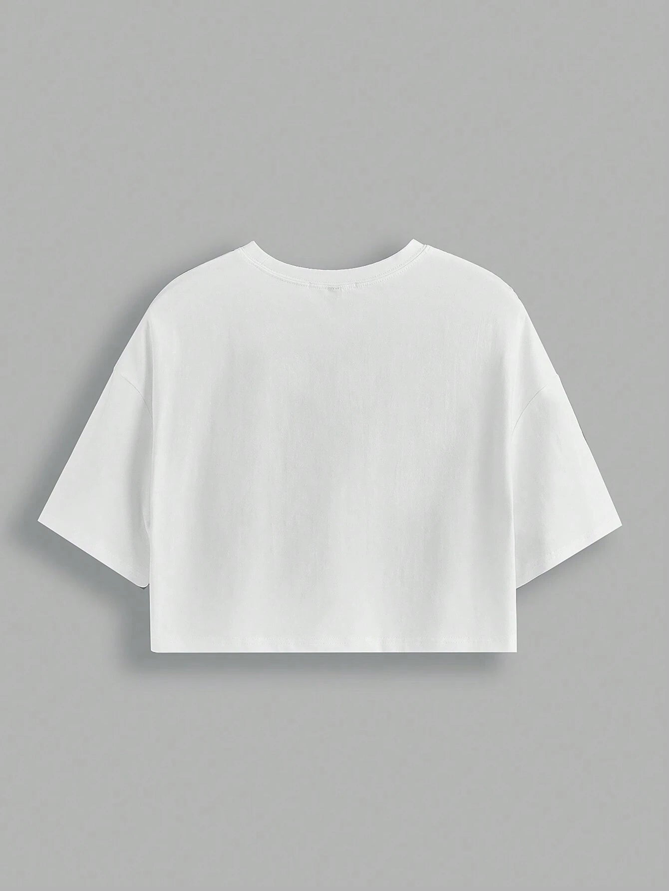 SXV Graphic Drop Shoulder Crop Tee YOU ARE MY LOBSTER