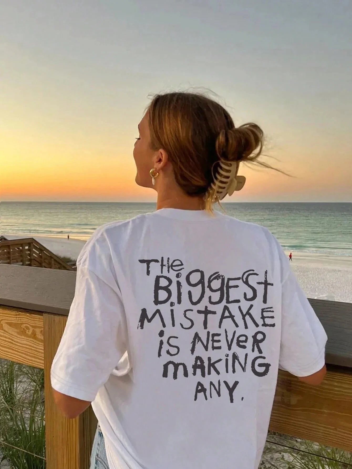 the biggest mistake is never making any