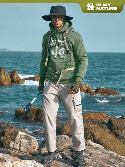 SXV 'NATURE POWER’ Printed Cool Aesthetic Sweatshirt Hoodie