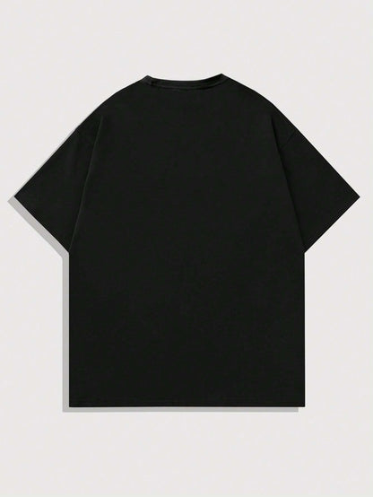 SXV 'New Start’ Printed Cool Aesthetic Oversized Baggy T-shirt