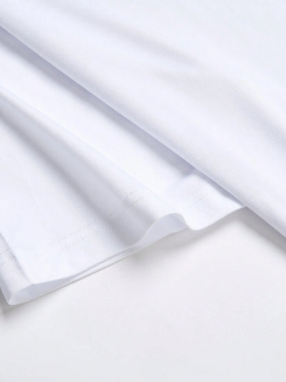 SXV 'Cute Cartoon’ Printed Cool Aesthetic Oversized Baggy T-shirt