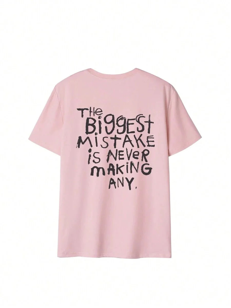 the biggest mistake is never making any