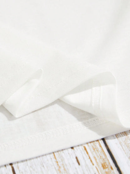 SXV 'i am boring baby’ Printed Cool Aesthetic Oversized Baggy T-shirt