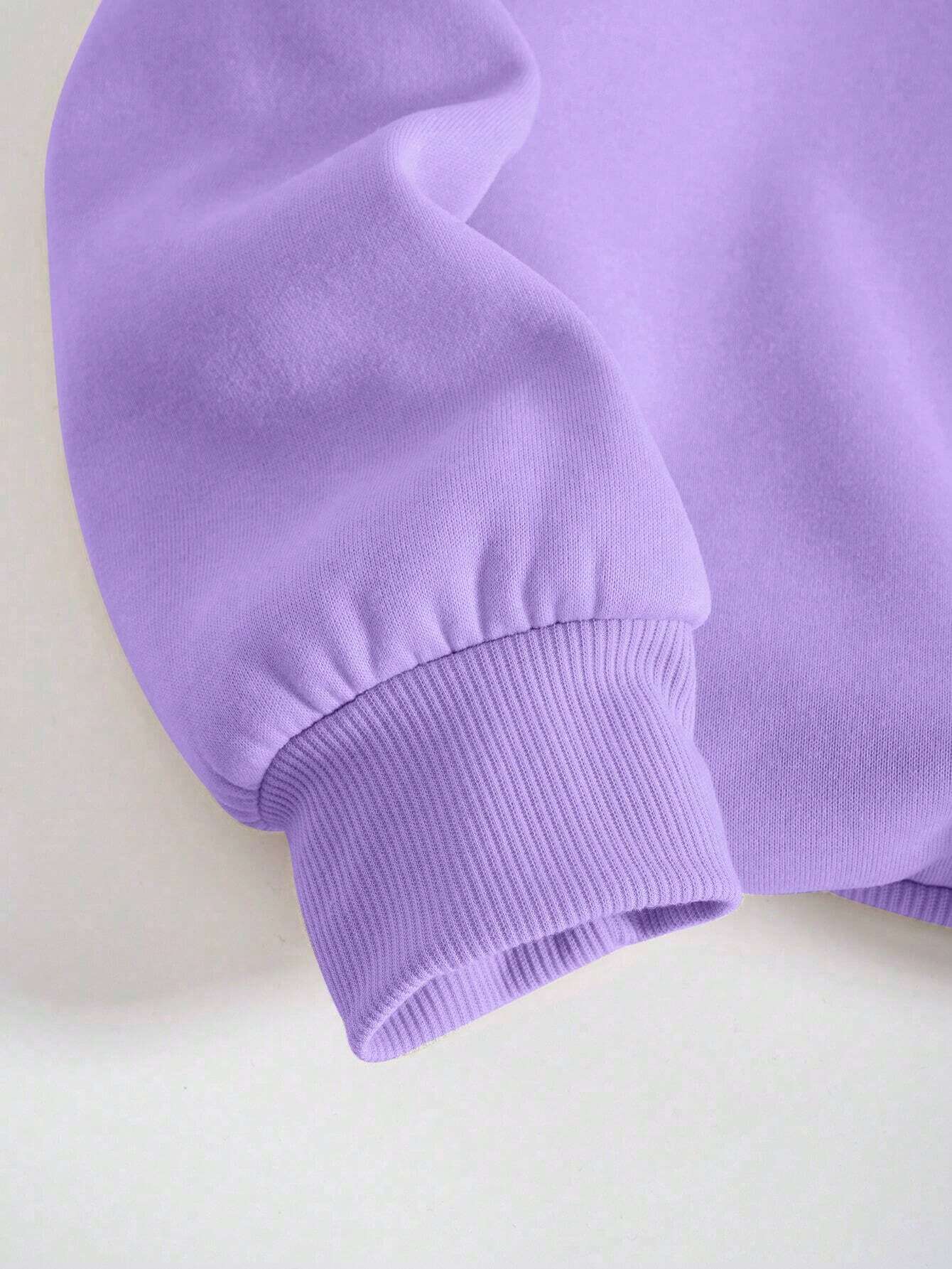 SXV Women's Simple Everyday Printed Crew Neck Long Sleeve Sweatshirt