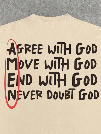 AGREE WITH GOD