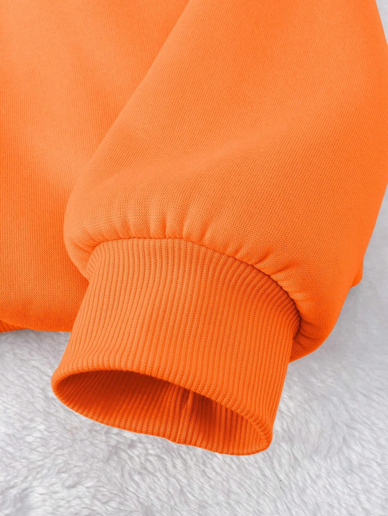 SXV Women's Casual Checkered Printed Fleece Sweatshirt