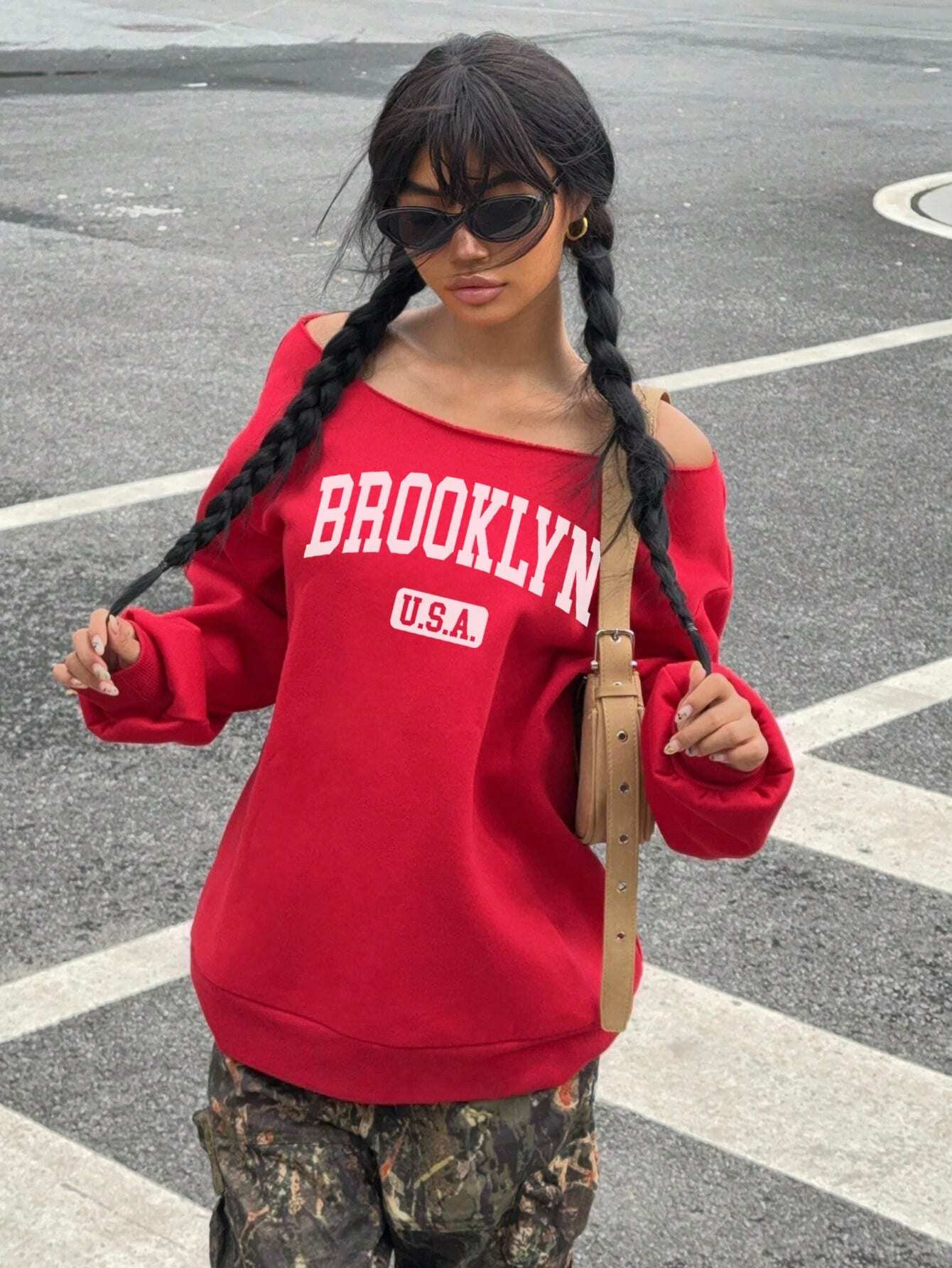 SXV Casual Sports V-Neck Long Sleeve Knitted Pink Mesh Jersey Sweatshirt With Letter & Number Print And Drop Shoulders For Ball Games