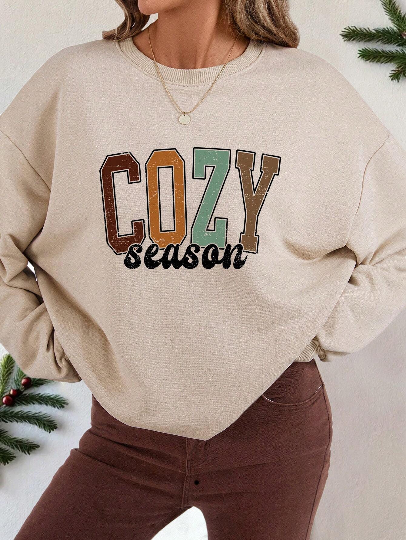 SXV Cozy season Fall Clothes Women,Long Sleeve Tops