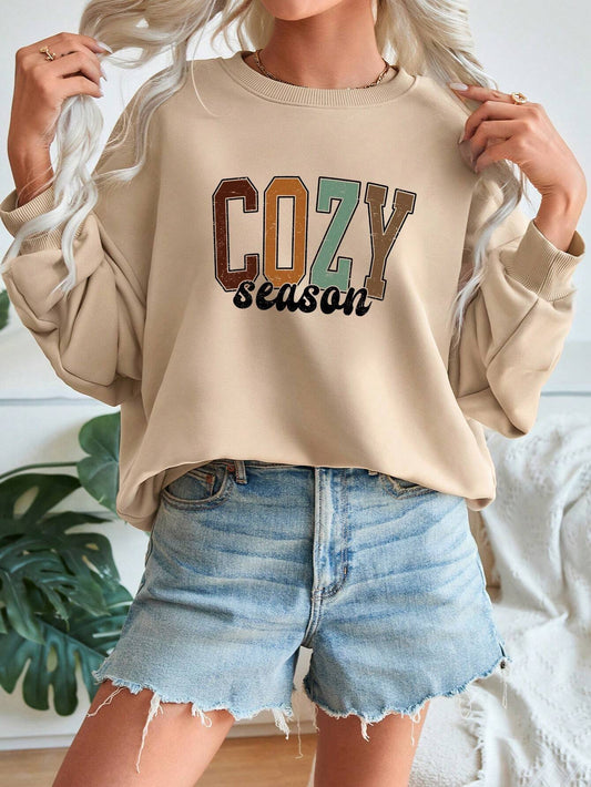 SXV Cozy season Fall Clothes Women,Long Sleeve Tops