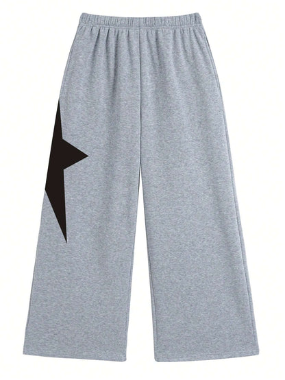 SXV Women's Star Print Casual Harem Pants