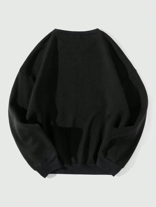 SXV 'human anatomy’ Printed Cool Aesthetic Drop Shoulder Oversized Baggy Sweatshirt (Copy)