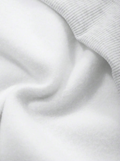 SXV Women's Oversized Half zipped Collar Pullover Sweatshirt