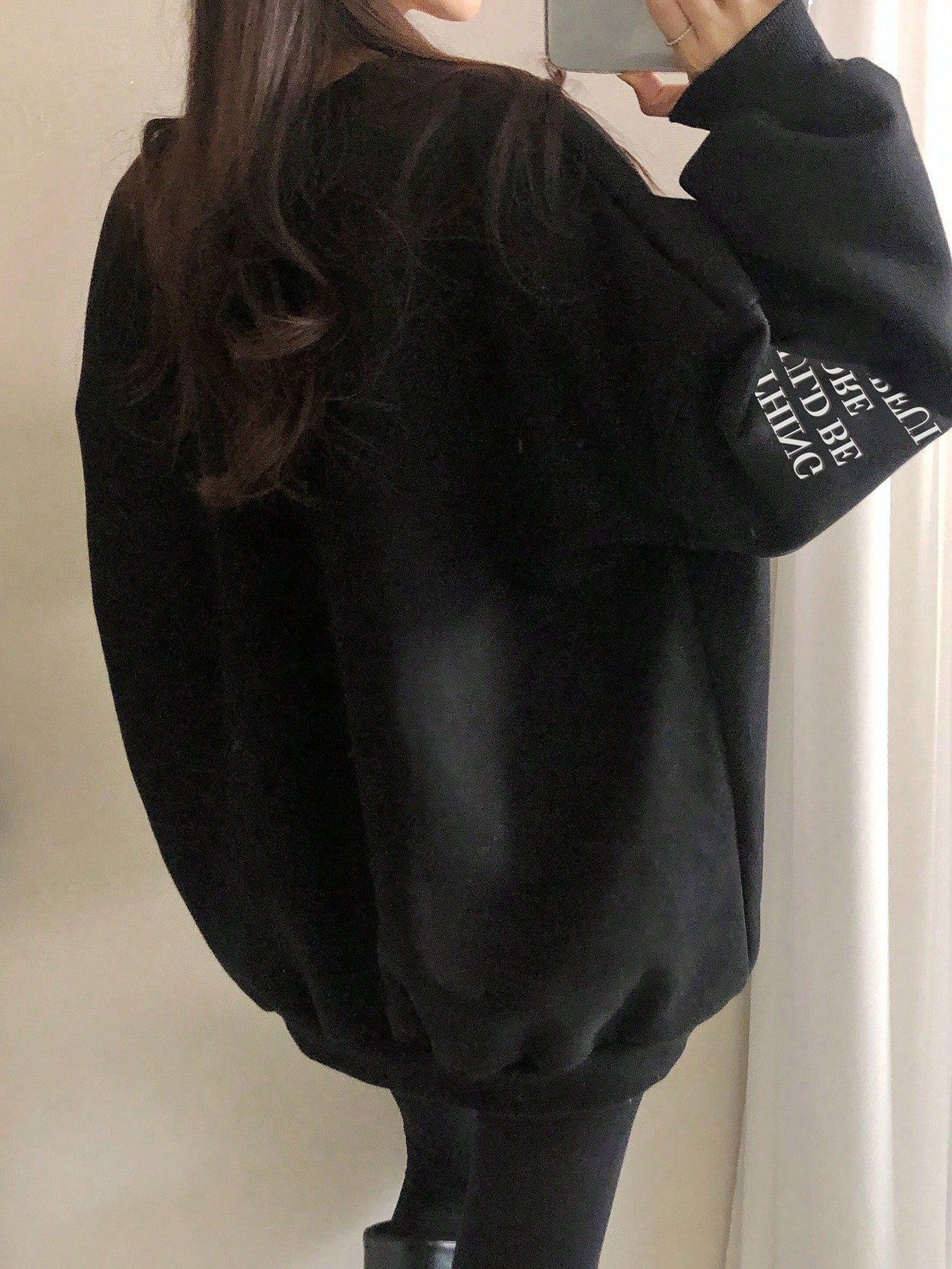 SXV Women Portrait Graphic Loose Fit Crew Neck Sweatshirt,Fall Clothes