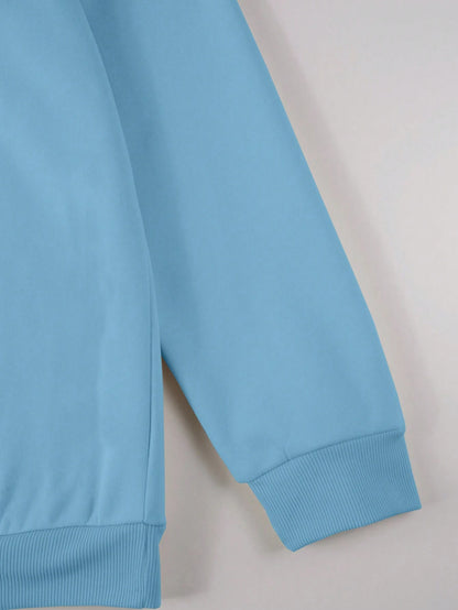 SXV 'ORIGINAL’ Printed Cool Aesthetic Drop Shoulder Oversized Baggy Sweatshirt