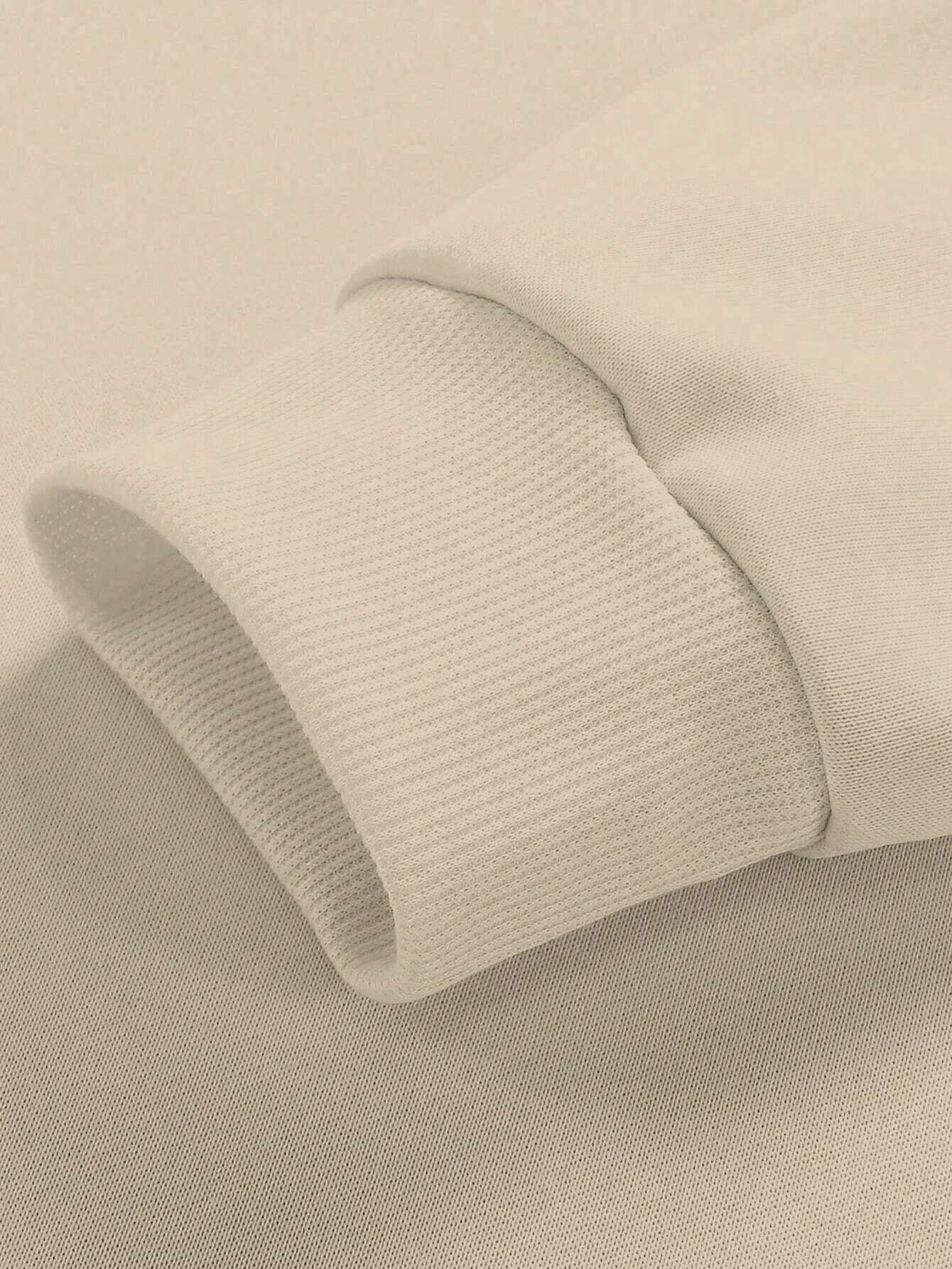 SXV Men's Casual Loose Fit Letter Print Round Neck Long Sleeve Sweatshirt, Spring Autumn