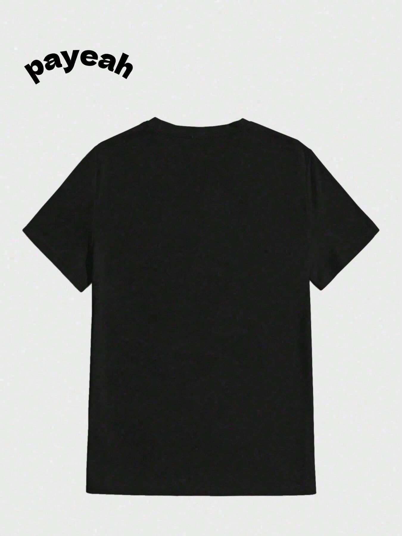 SXV Payeah Mclovin Smoking Casual Digital Print Pure Heavy Cotton T Shirt