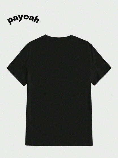 SXV Payeah Mclovin Smoking Casual Digital Print Pure Heavy Cotton T Shirt