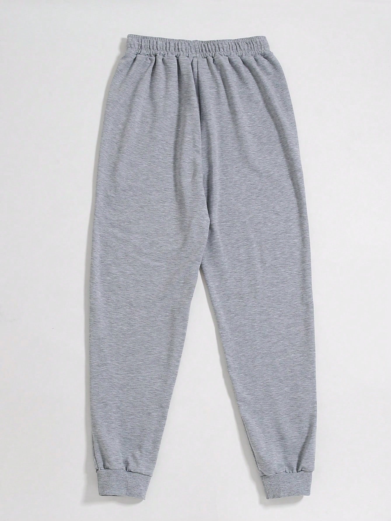 SXV Bear Footprint Print Drawstring Waist Sweatpants Casual Women's Pants