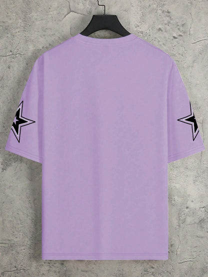 SXV  'chicago 18’ Printed Cool Aesthetic Oversized Baggy T-shirt