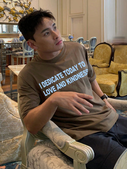 SXV Crew Neck Short Sleeve Casual Basic Letter Slogan Printed T-Shirt