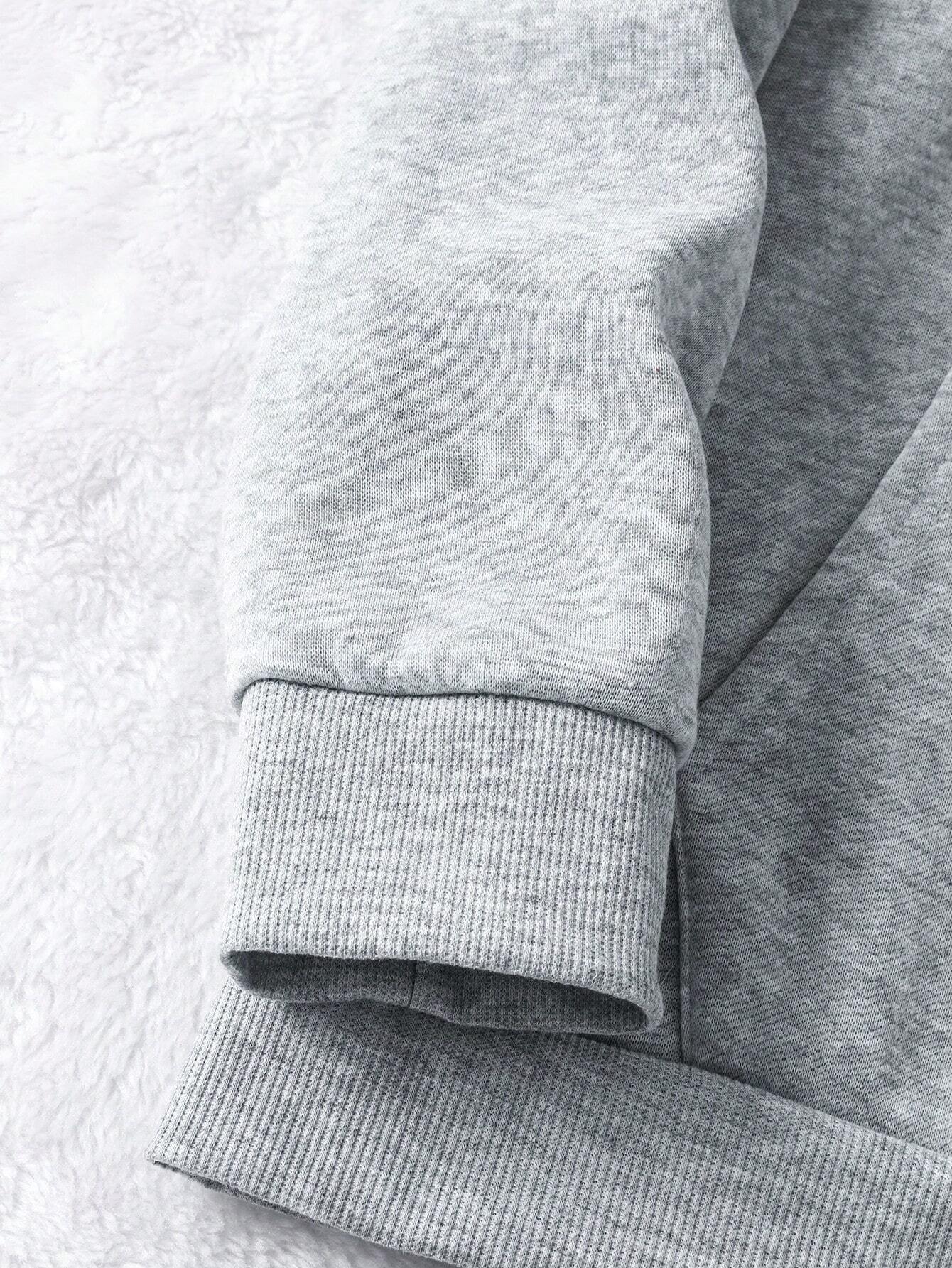 SXV RODEO Men's Casual Letter Print Hoodie With Pocket - Comfortable