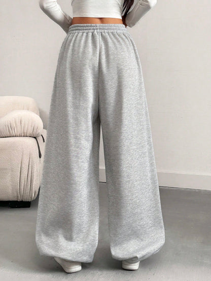 SXV Women's Animal Print Drawstring Casual Jogger Pants