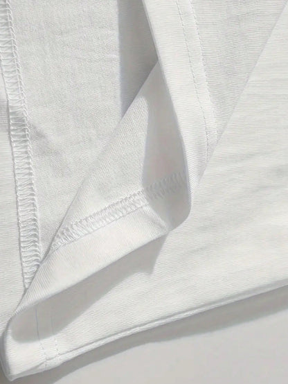 SXV Pure Cotton T-Shirt) Men's Summer Round Neck Short Sleeved Casual Pure Cotton Print GOD HAS SOMETHING BETTER