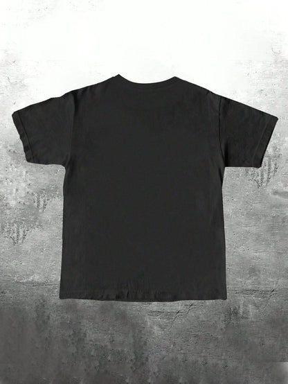 SXV 'Rizzem’ Printed Cool Aesthetic Oversized Baggy T-shirt