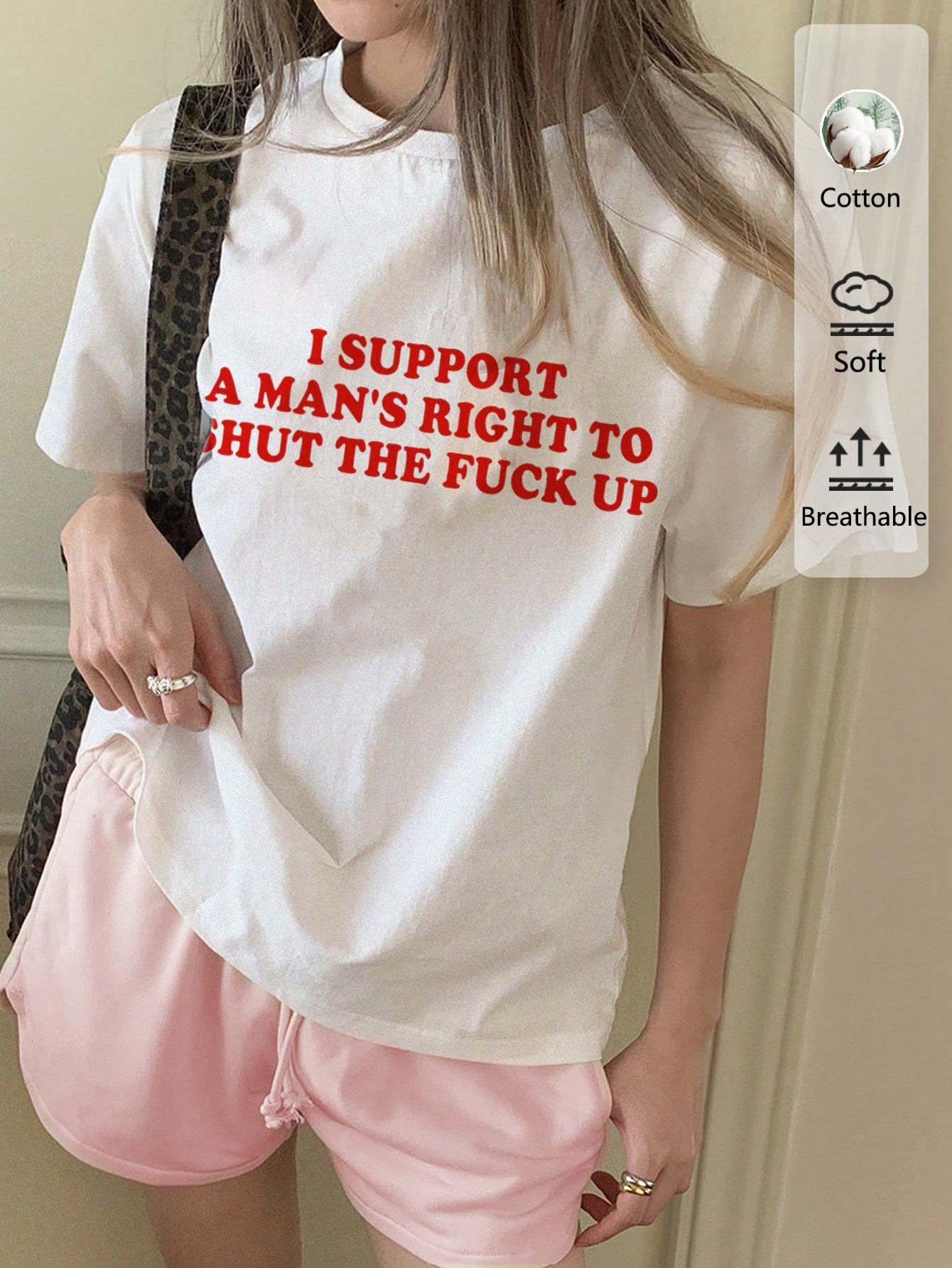 I SUPPORT A MAN'S RIGHT TO SHUT THE UP