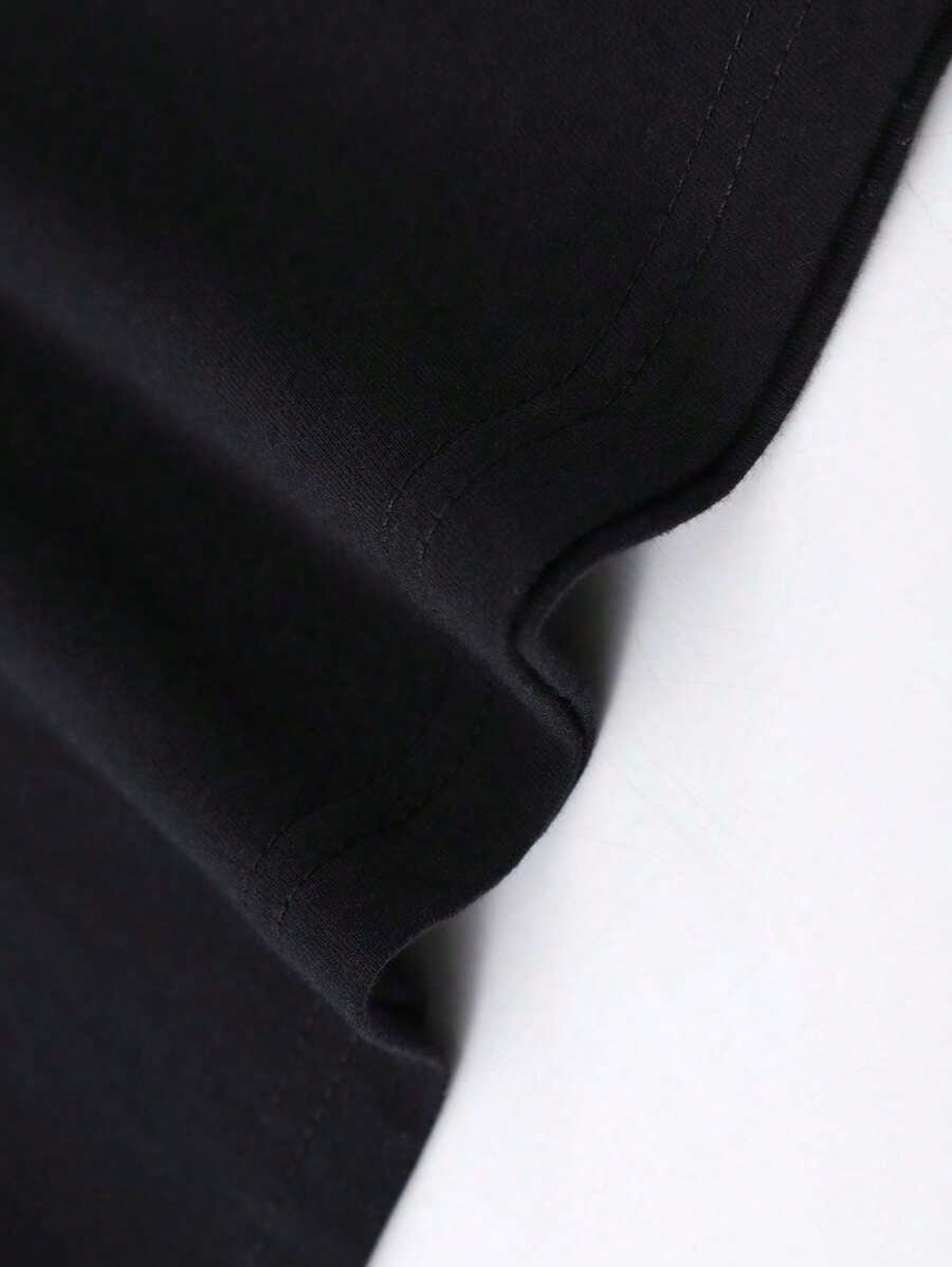 SXV A High-Quality Men's Street T-Shirt, Which We Trust In Draco, Is Printed On Both Sides