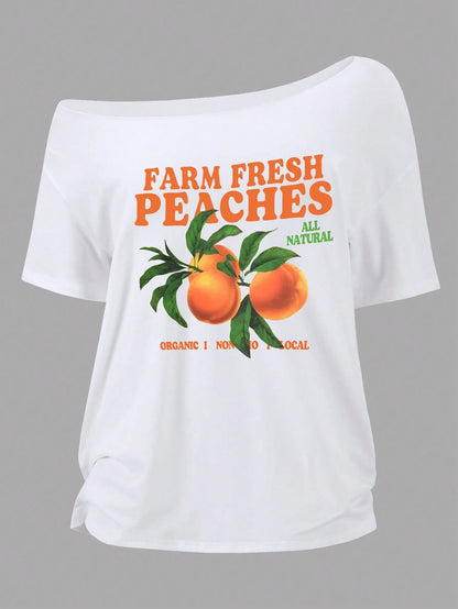 farm fresh peaches