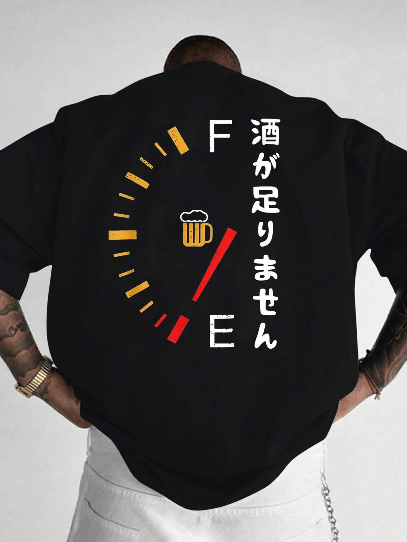 SXV Men's Fashionable Printed Loose Short Sleeve T-Shirt
