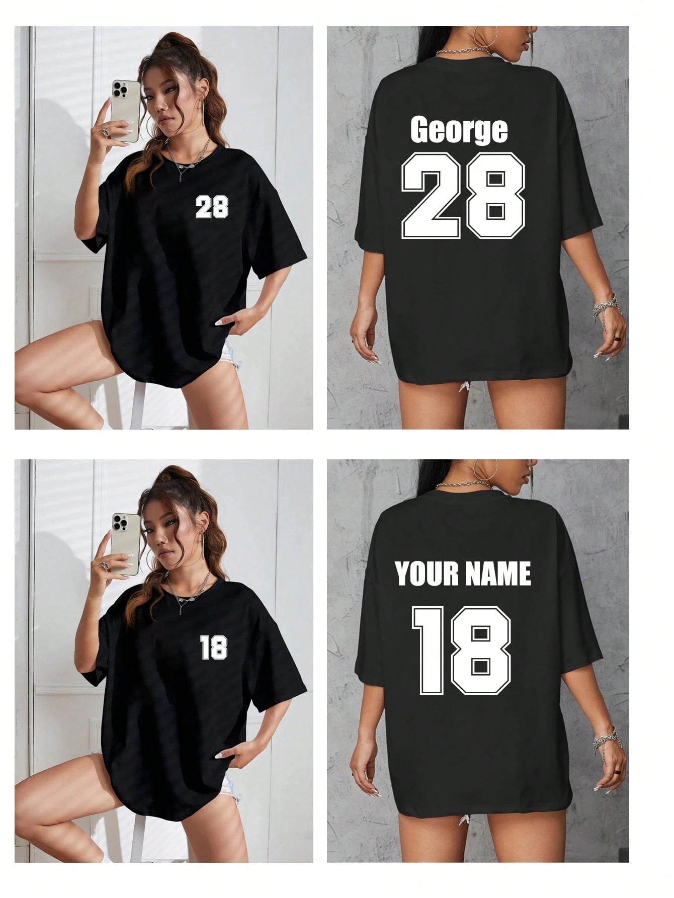 SXV Lucky Number On The Front And Back