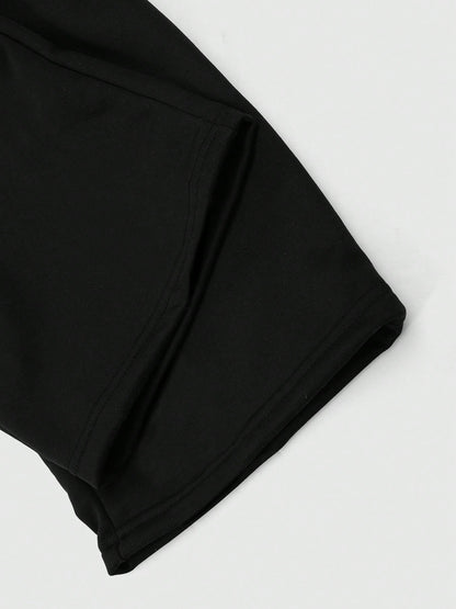 SXV Style Printed Straight-Leg Sweatpants, Loose Fit, Unisex, Streetwear Casual,