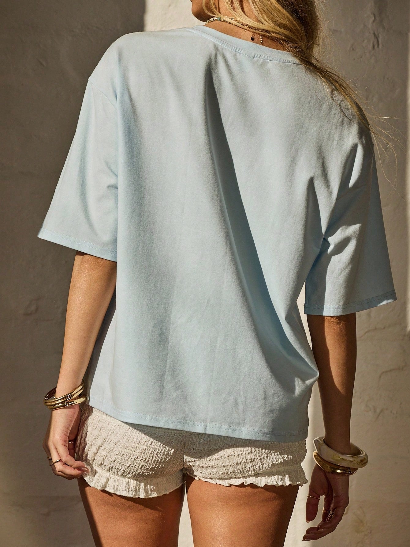 SXV 'Oranges’ Printed Cool Aesthetic Oversized Baggy T-shirt