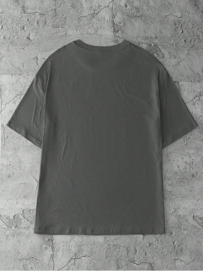 SXV GenX Casual Loose Letter Print Short Sleeve T-Shirt