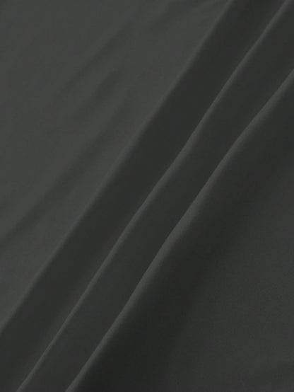 SXV Mountain & Letter Print Round Neck Oversized T-Shirt