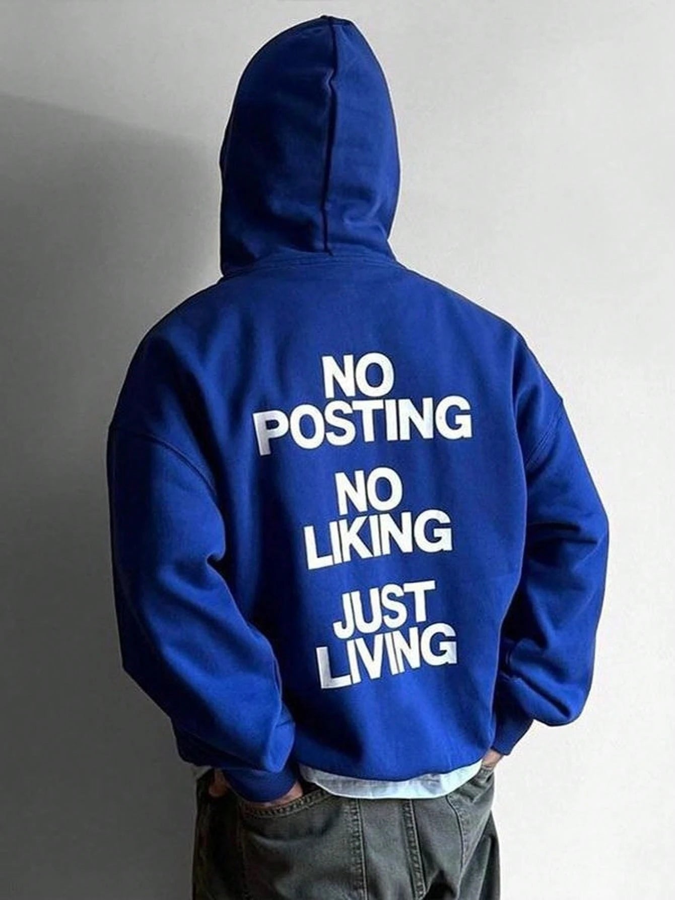 SXV Personalized Graphic Print Pocket Hoodie, Autumn