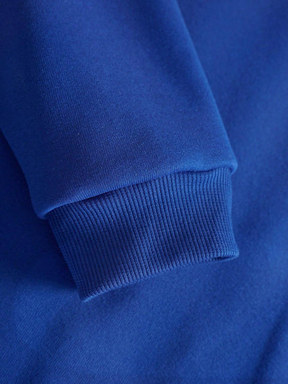 SXV Personalized Graphic Print Pocket Hoodie, Autumn