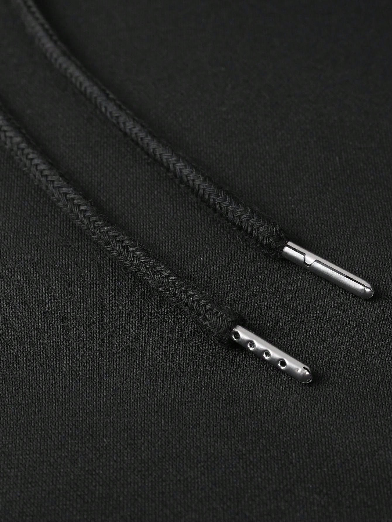 SXV Men's Casual Hoodie With Praise The Lord Slogan Print, Streetwear Style For Autumn