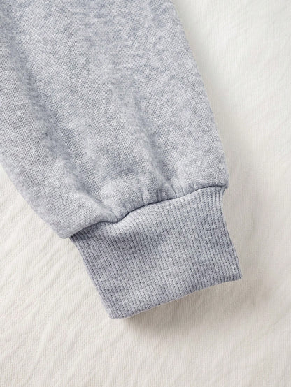 SXV New York Letter Retro Distressed Pattern Printed Sweatshirt