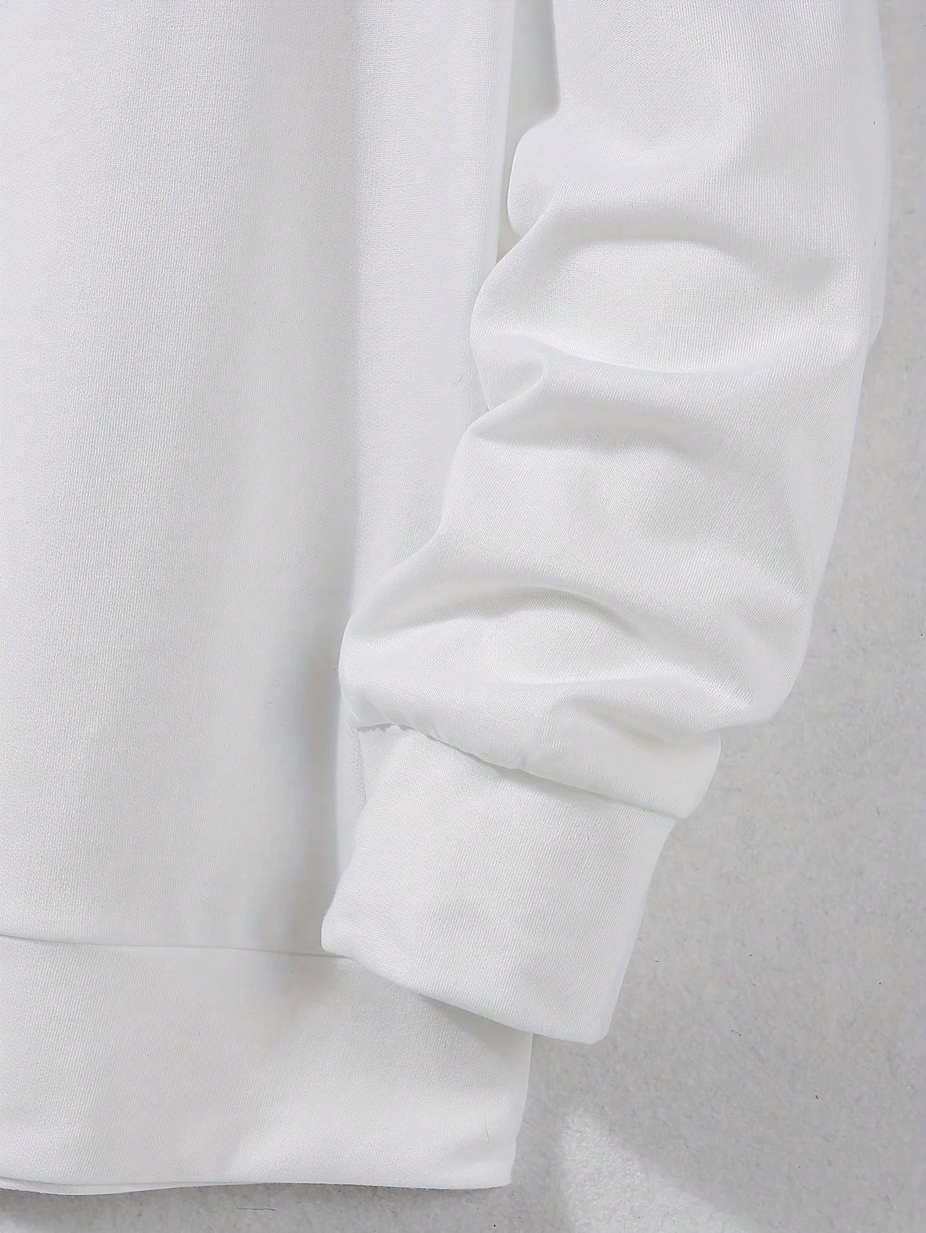 SXV NEVER GIVE UP Letter Slogan & Scratch Print Casual Loose Fit Hoodie Sweatshirt