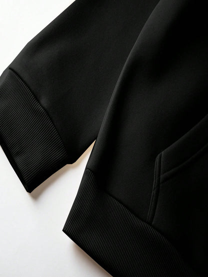 SXV Wonderful universe Men's Winter Fleece Graphic Hoodie