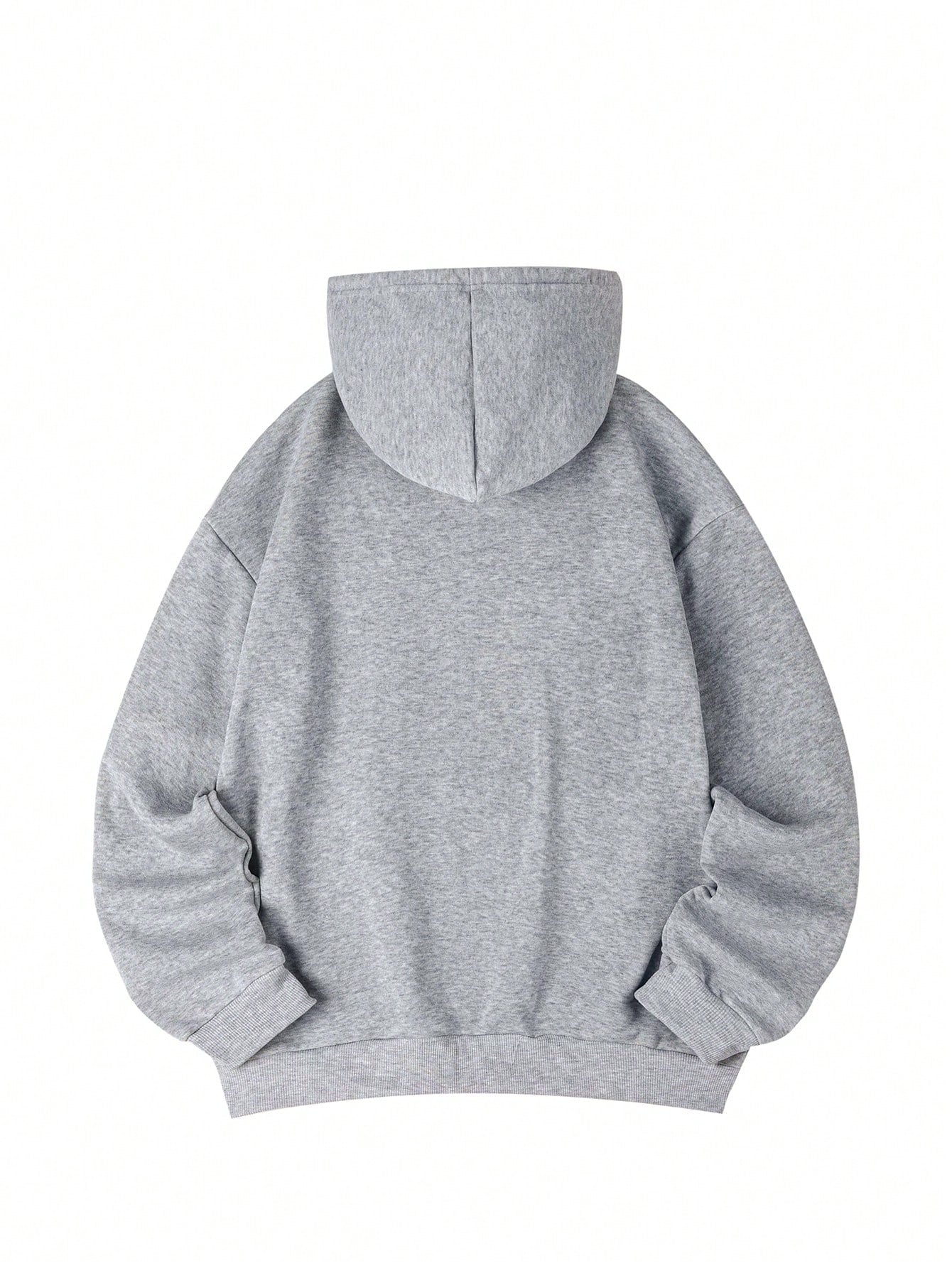 SXV Women's Casual Ins-Style Blue Letter Print Hoodie Sweatshirt